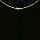 Classic Diamond Tennis Necklace in White Gold