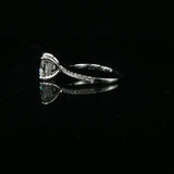 White Gold Diamond Solitaire Ring