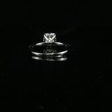 White Gold Diamond Solitaire Ring