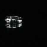 White Gold Diamond Channel Set Wedding Band