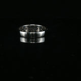 White Gold Diamond Channel Set Wedding Band