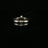 Classic Diamond Solitaire Ring — White Gold