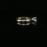 Classic Diamond Solitaire Ring — White Gold