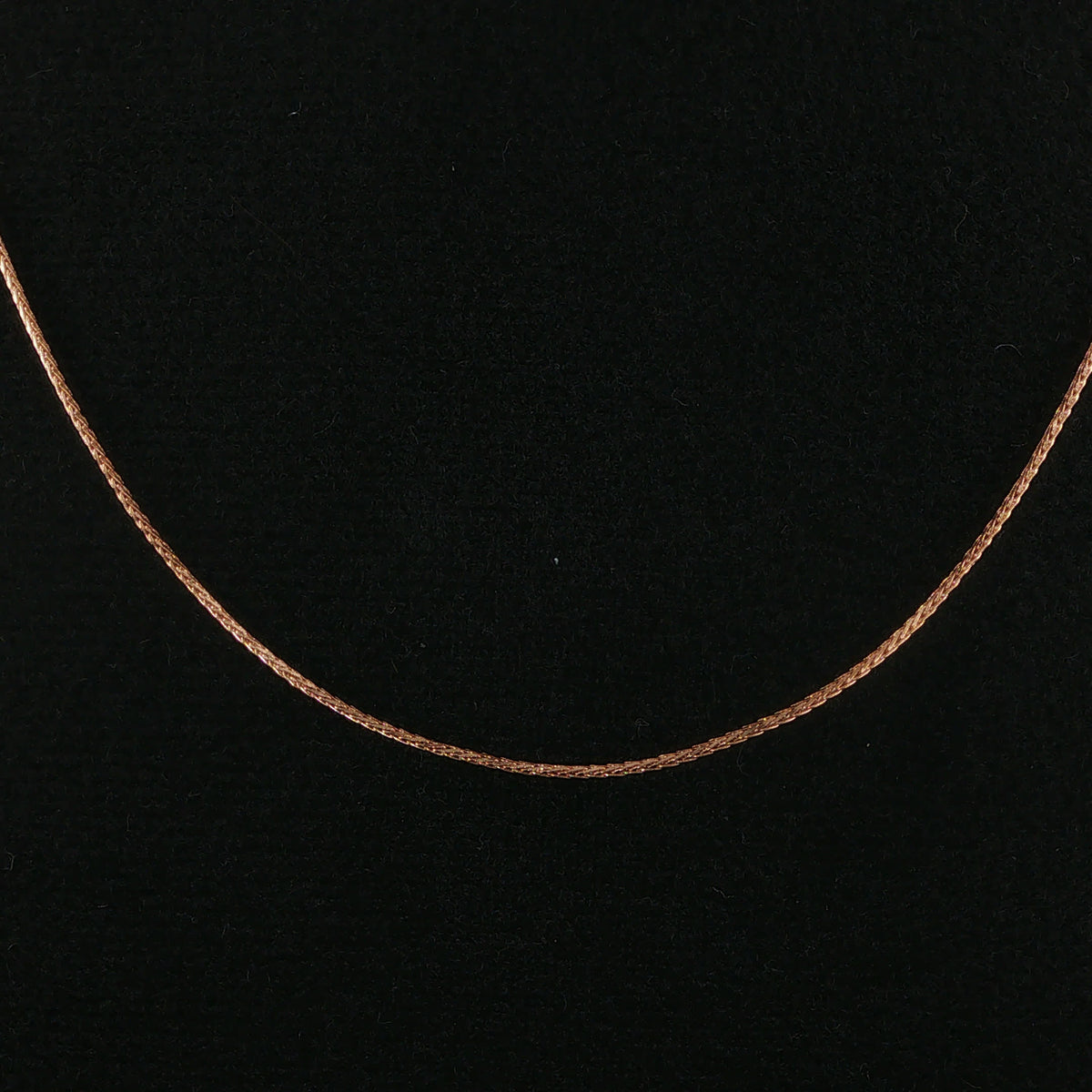 Classic Rose Gold Chain Necklace