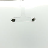 White Gold Round Diamond Stud Earrings