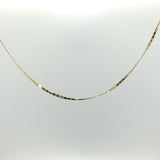 Delicate Fancy Link Chain Necklace — Yellow Gold