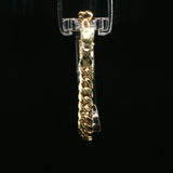 Classic Yellow Gold Curb Chain Bracelet
