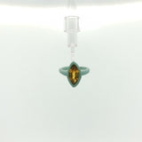 Marquise Citrine Solitaire Ring in Blue Non-Metal