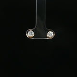 Classic Diamond Stud Earrings in Yellow Gold