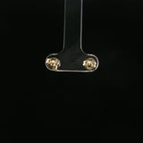 Classic Diamond Stud Earrings in Yellow Gold