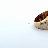 Yellow Gold Multistone Ring with Brilliant Cut Diamonds
