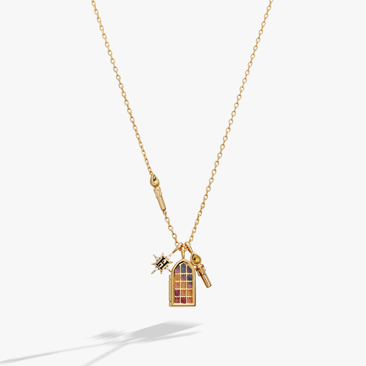 Harry Potter™ Hogwarts Great Hall Cluster Charm Necklace